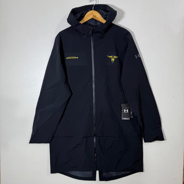 UNDER ARMOUR COLDGEAR INFRARED WINDBREAKER LONG JACKET BRAND NEW BLACK COLOUR