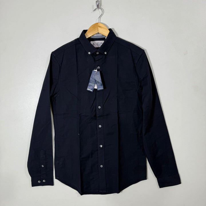 PENGUIN BUTTON DOWN OXFORD COTTON SHIRT BRAND NEW BLUE COLOUR