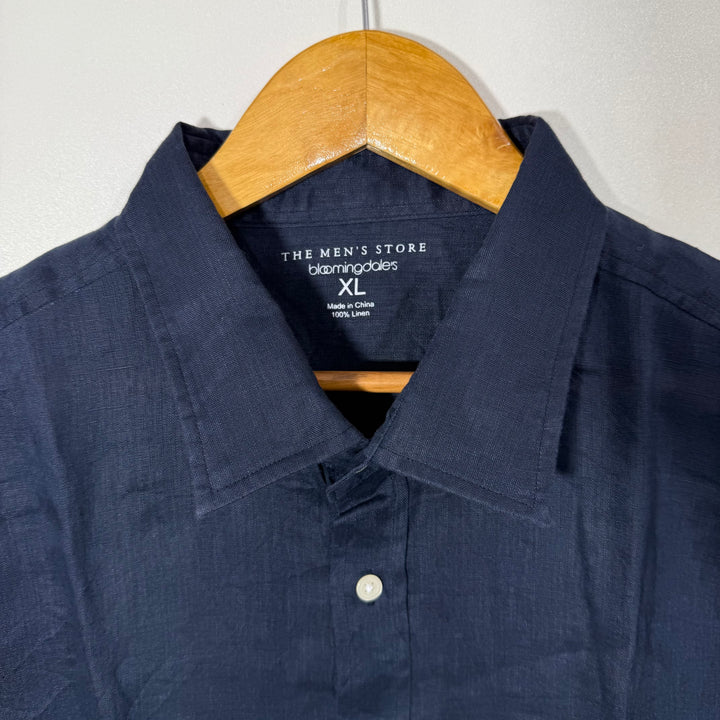 BLOOMING DALES LINEN SHIRT BRAND NEW BLUE COLOUR