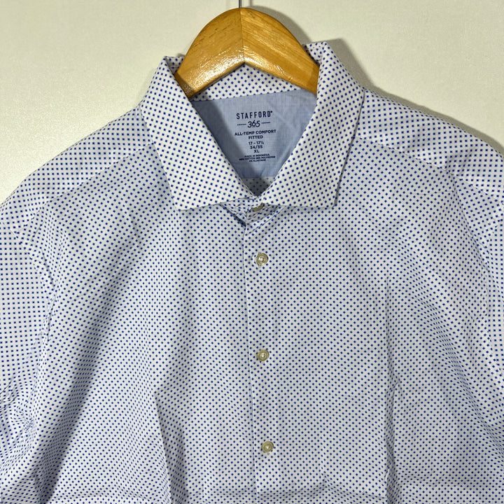 STAFFORD ALL TEMP COMFORT FITTEDFORMAL SHIRT