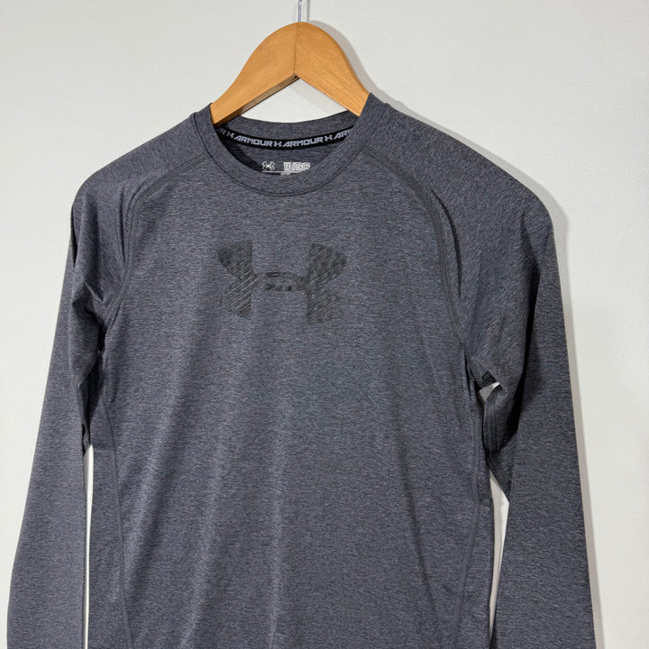 UNDER ARMOUR HEATGEAR LONG SLEEVES SPORT COMPRESSION TSHIRT GREY COLOUR