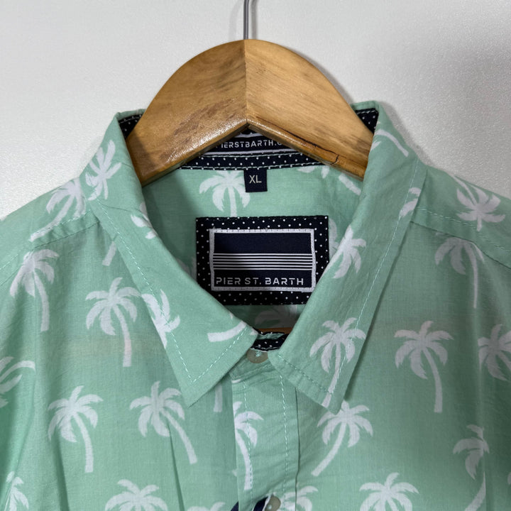 PIER ST BARTH HALF SLEEVES COTTON SHIRT BRAND NEW (55)