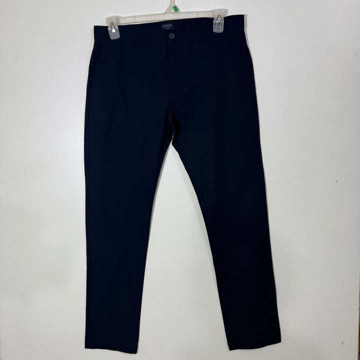 J CREW SLIM FIT PERFORMANCE PANT WITH STRETCH BLUE COLOUR