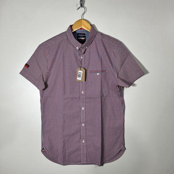 SUPERDRY BUTTON DOWN HALF SLEEVES SHIRT