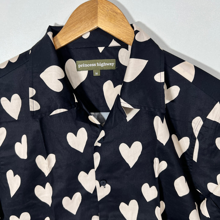 PRINCESS HIGHWAY SAFARI COLLAR HALF SLEEVES COTTON SHIRT