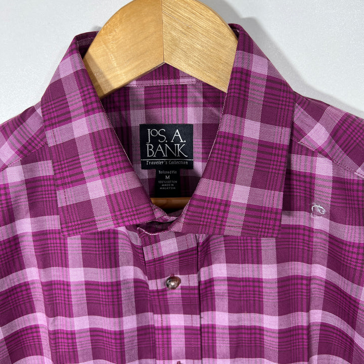 JOS A BANK CHECKERED SHIRT BRAND NEW