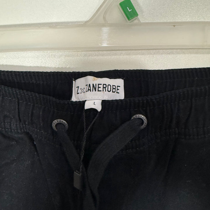 ZANEROBE COTTON SHORT BRAND NEW WITH STRETCH BLACK COLOUR