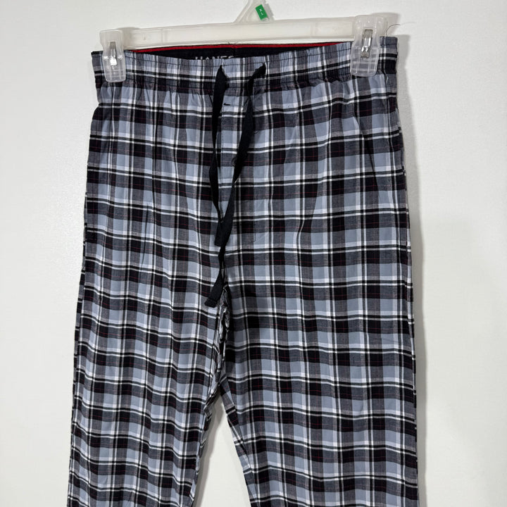 HANES CHECKERED COTTON LOUNGEWEAR TROUSER