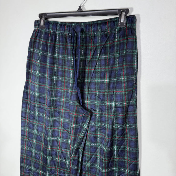 IZOD FLANNEL SOFT TOUCH CHECKERED TROUSER