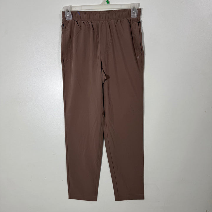 DSG SLIM FIT HYBRID TROUSER WITH STRETCH BROWN COLOUR