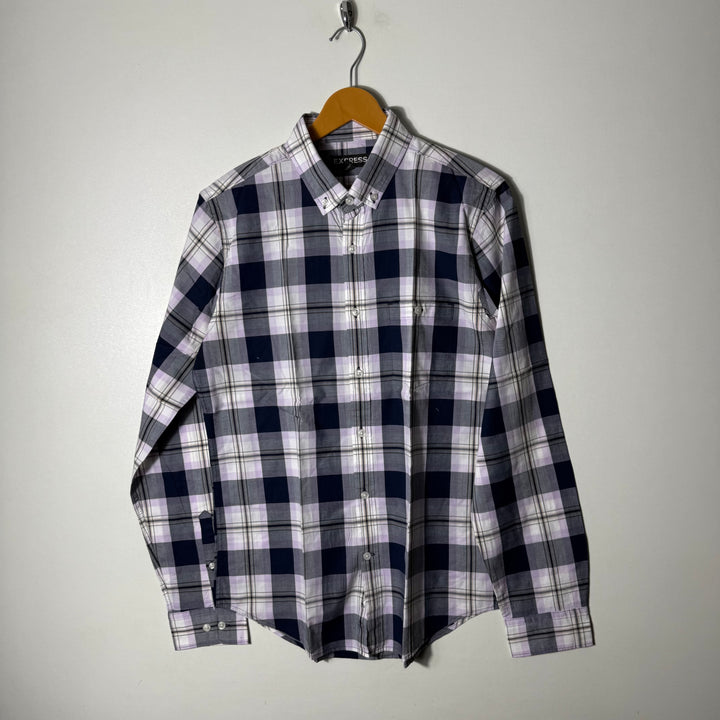 EXPRESS BUTTON DOWN CASUAL COTTON SHIRT