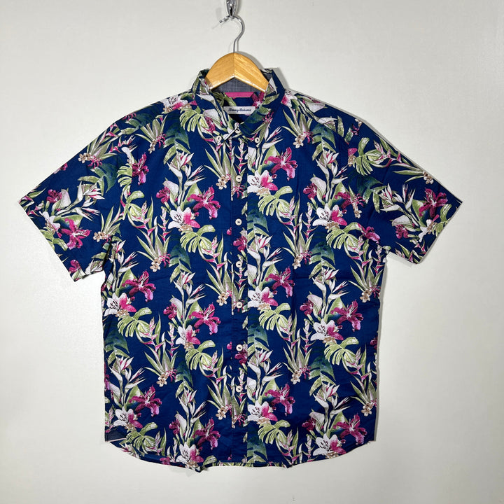 TOMMY BAHAMA BUTTON DOWN HALF SLEEVES SHIRT