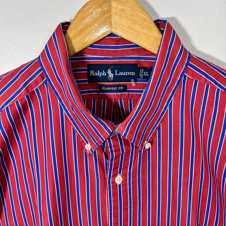RALPH LAUREN POLO BUTTON DOWN CASUAL COTTON SHIRT