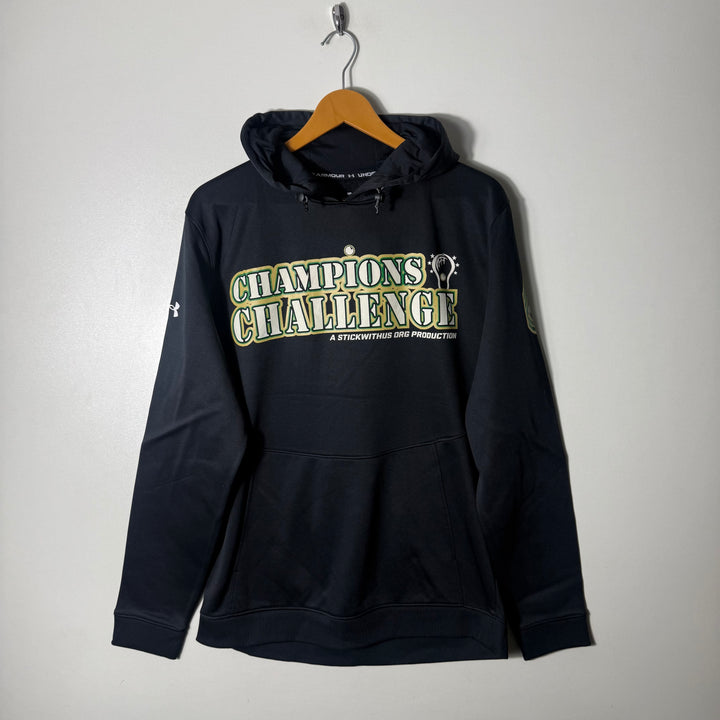 UNDER ARMOUR SPORT HOODIE INNER FLEECE BLACK COLOUR