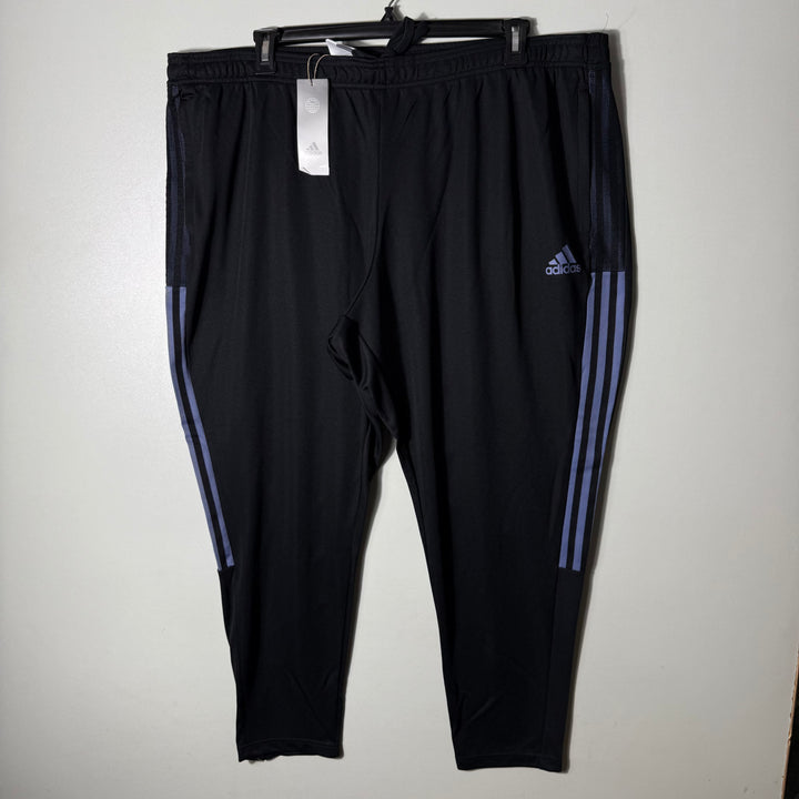 ADIDAS AEROREADY SPORT TROUSER  BRAND NEW WITH SIDE ZIP POCKETS BLACK COLOUR