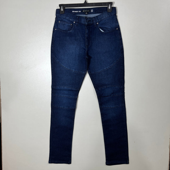 INC SKINNY FIT DENIM PANT WITH STRETCH