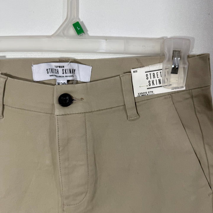 TOPMAN COTTON CHINO SHORT BRAND NEW WITH STRETCH