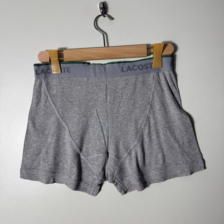 LACOSTE COTTON BOXER GREY COLOUR
