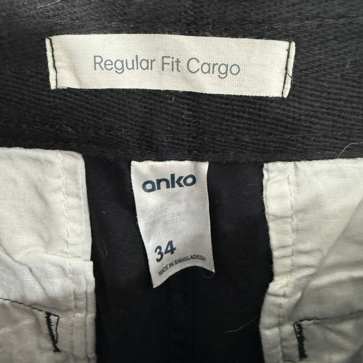 ANKO CARGO COTTON SHORT BRAND NEW BLACK COLOUR