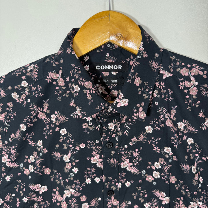 CONNOR SLIM FIT HALF SLEEVES COTTON SHIRT