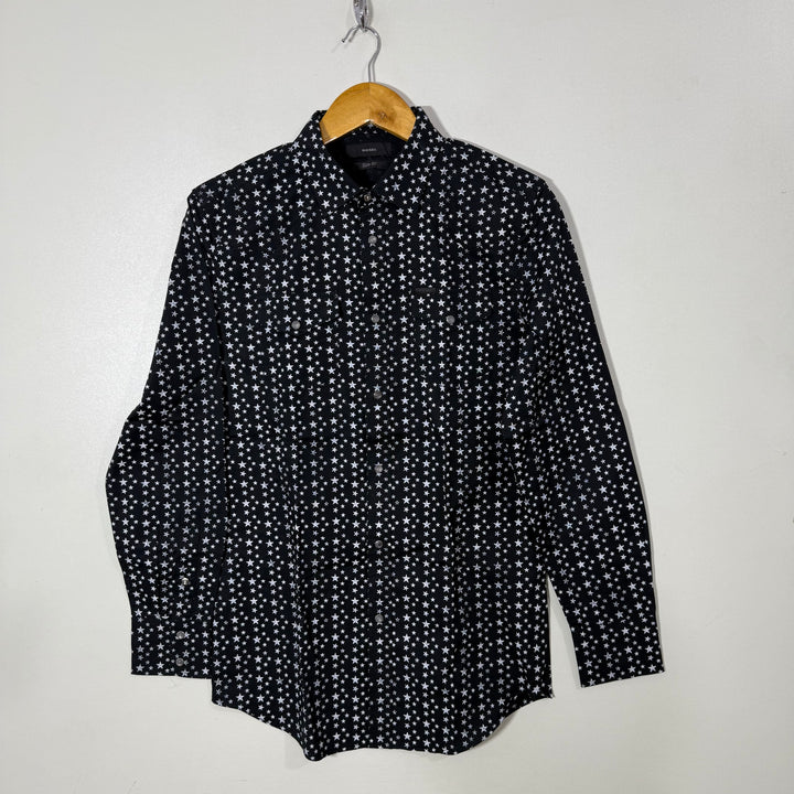 DIESEL SLIM FIT DOUBLE POCKETS CASUAL COTTON SHIRT WITH STRETCH
