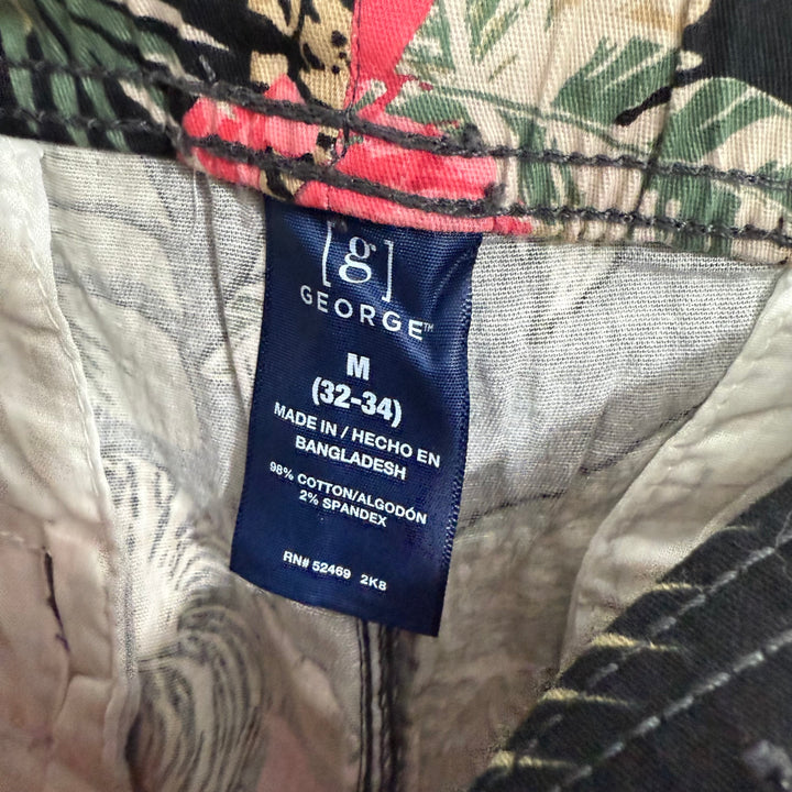 GEORGE PRINTED COTTON SHORT