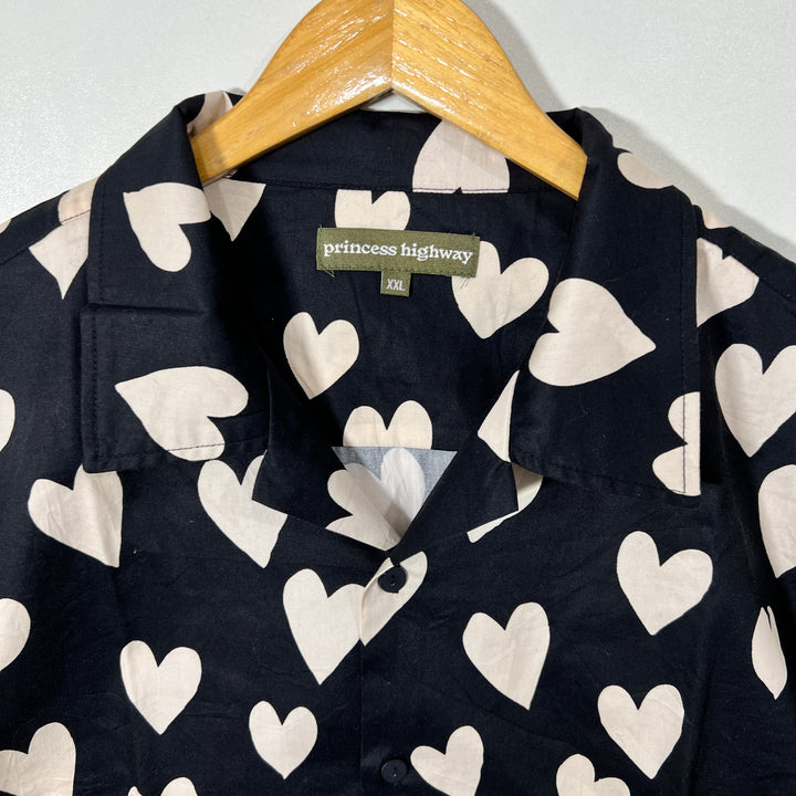 PRINCESS HIGHWAY SAFARI COLLAR HALF SLEEVES SHIRT