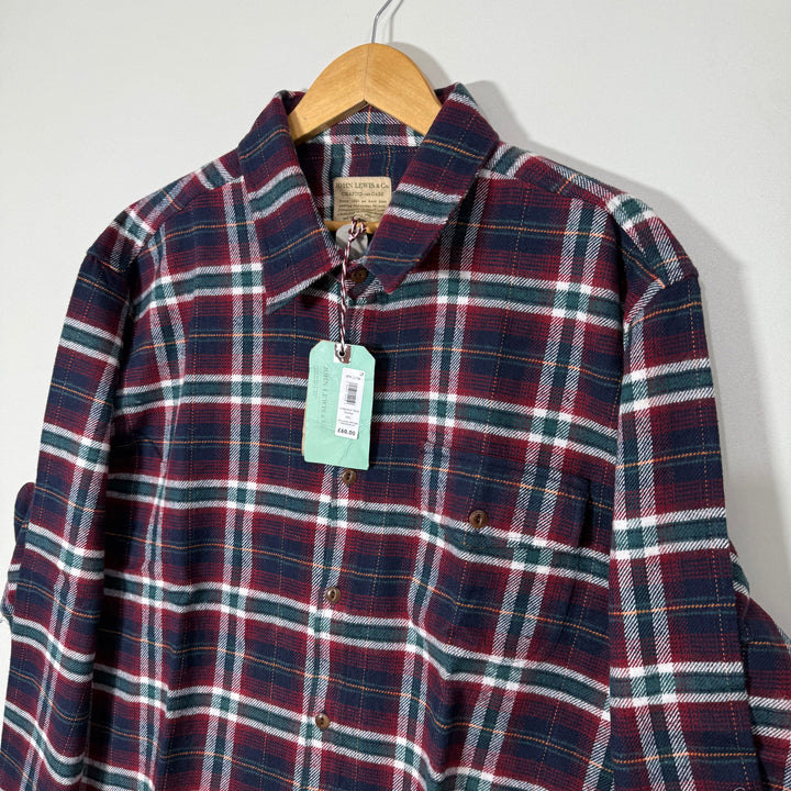 JOHN LEWIS &CO FLANNEL COTTON SHIRT BRAND NEW