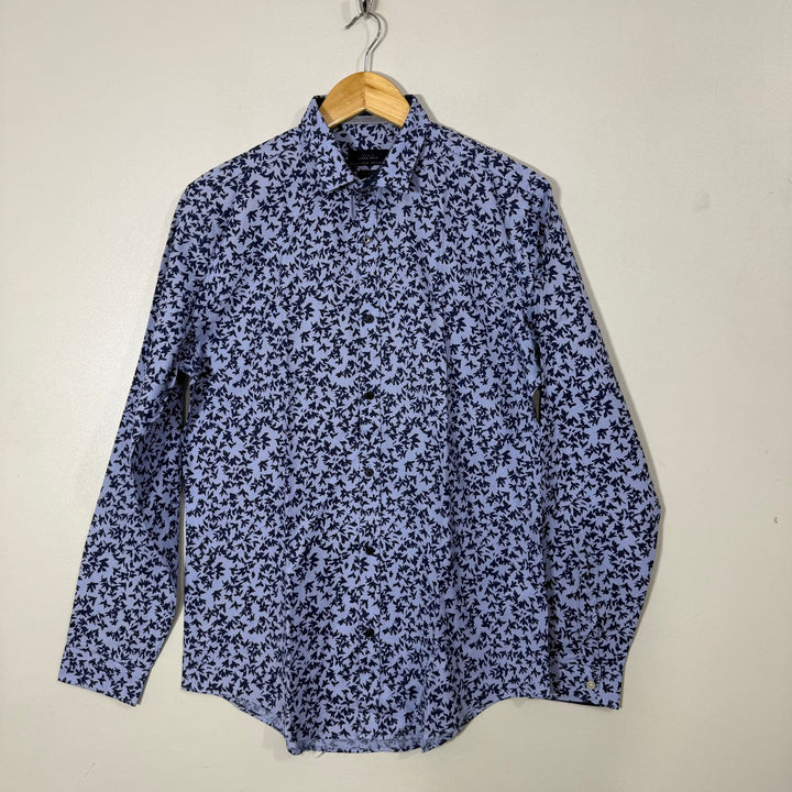 ZARA SLIM FIT CASUAL COTTON SHIRT