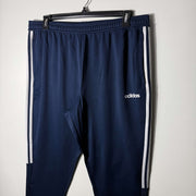 ADIDAS CLIMALITE SPORT TROUSER WITH SIDE ZIP POCKETS BLUE COLOUR