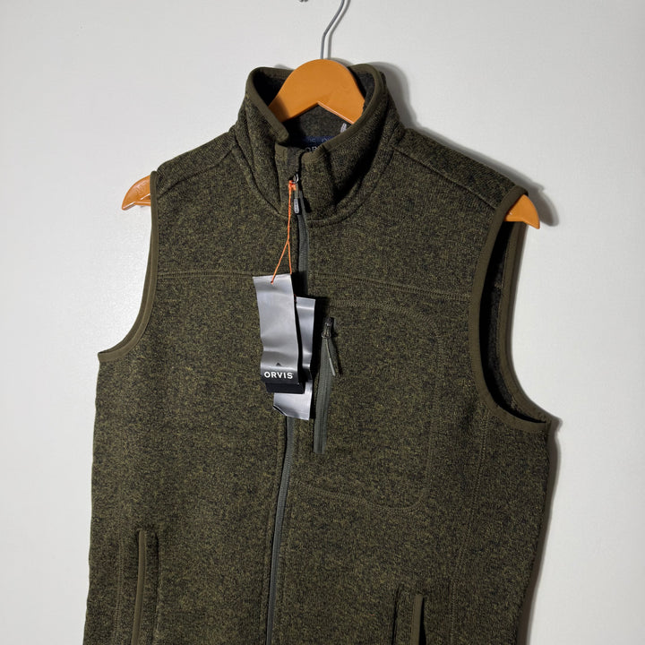 ORVIS FLEECE SLEEVES LESS BRAND NEW GREEN COLOUR