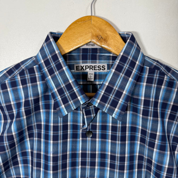 EXPRESS FITTED CASUAL COTTON SHIRT