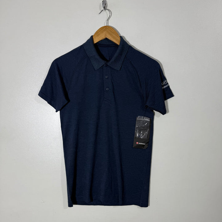 LULULEMON SPORT POLO TSHIRT BRAND NEW BLUE COLOUR