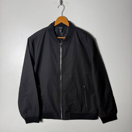 ALFANI BOMBER JACKET BLACK COLOUR