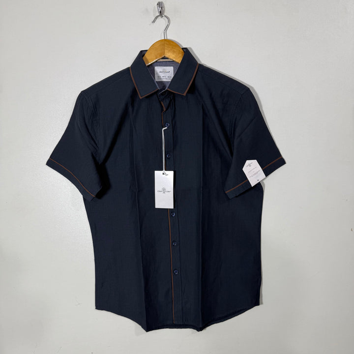 CRAFT FLOW HALF SLEEVES COTTON SHIRT BRAND NEW BLUE COLOUR