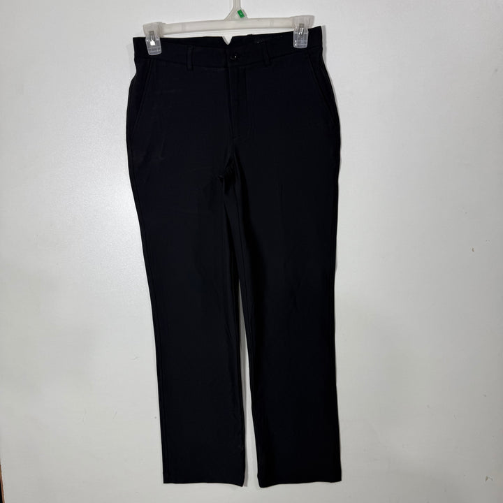 DUNNING STRAIGHT FIT PERFORMANCE PANT BLACK COLOUR WITH STRETCH