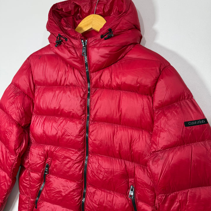 CALVIN KLEIN PREMIU DOWN PUFFER JACKET WITH HOOD