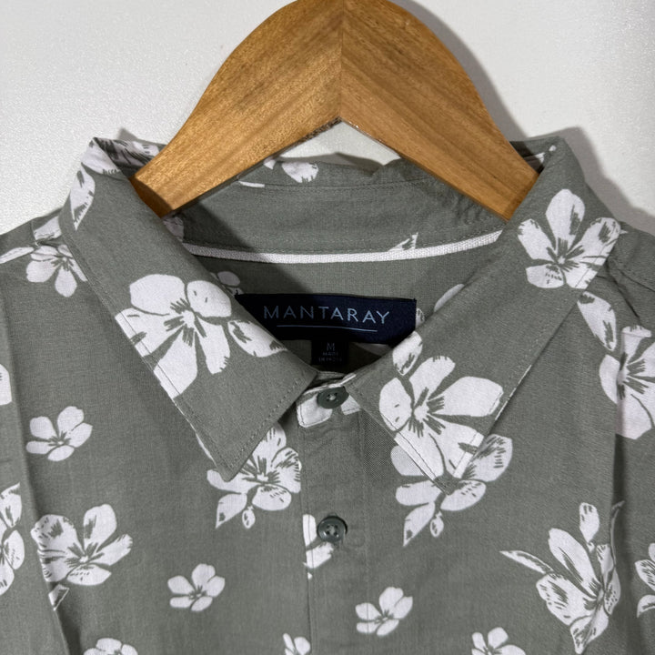 MANTARAY HALF SLEEVES VISCOSE SHIRT