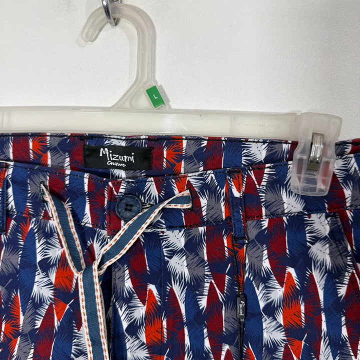 MIZUMI PRINTED COTTON SHORT BRAND NEW WITH STRETCH