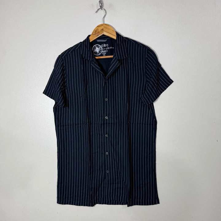 PD & CO CUBAN COLLAR HALF SLEEVES HAWAI SHIRT