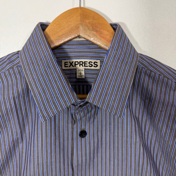 EXPRESS EXTRA SLIM FIT FLSEMI FORMAL COTTON SHIRT