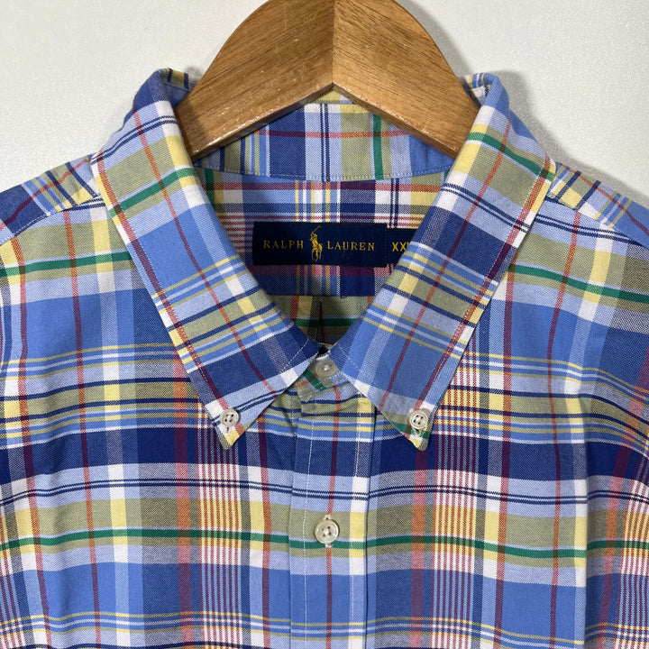RALPH LAUREN POLO BUTTON DOWN CASUAL COTTON SHIRT