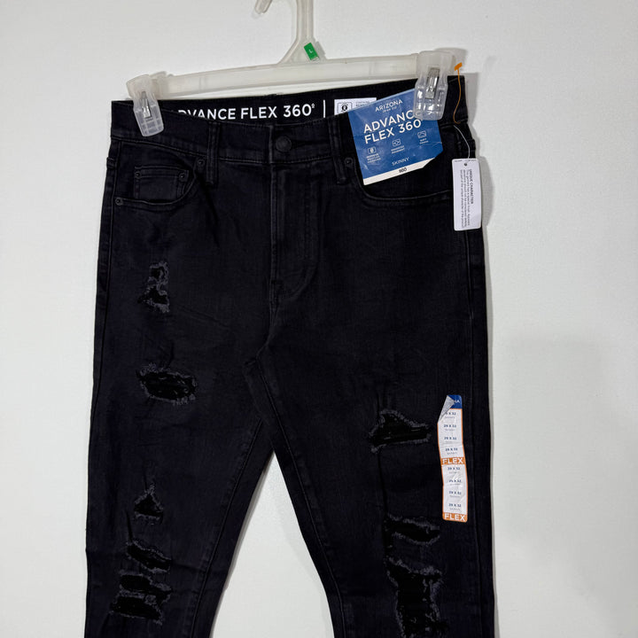 ARIZONA ADVANCE FLEX 360 RIPPED JEANS BRAND NEW WITH STRETCH GREY COLOUR
