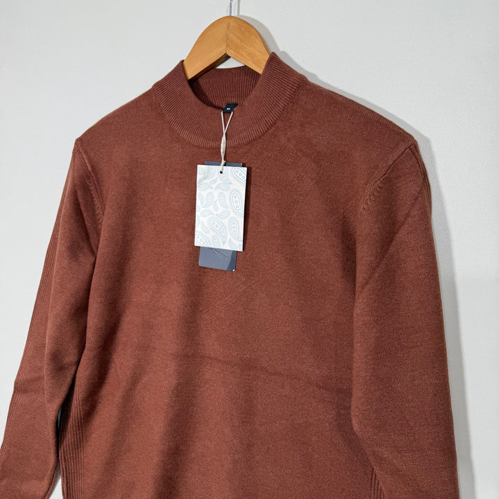AIOPESON MOCK NECK COLLAR SWEATER BRAND NEW