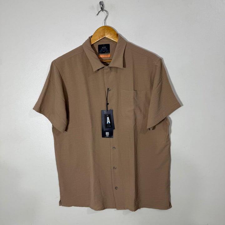 MBX CUBAN COLLAR HALF SLEEVES SHIRT BRAND NEW
