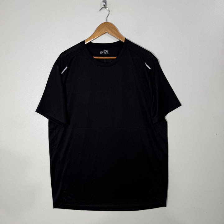 ANKO ACTIVE RUNNING SPORT TSHIRT BLACK COLOUR