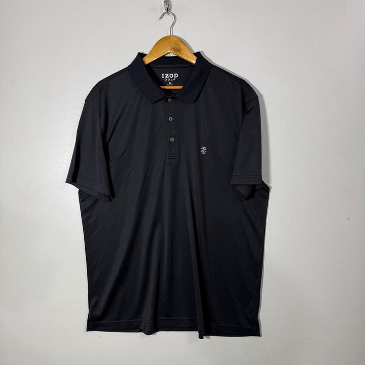 IZOD GOLF SPORT POLO TSHIRT BLACK COLOUR