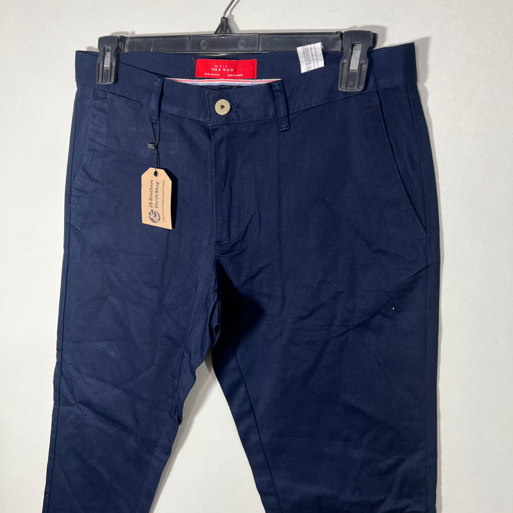 ZARA SLIM FIT COTTON CHINO PANT WITH STRETCH