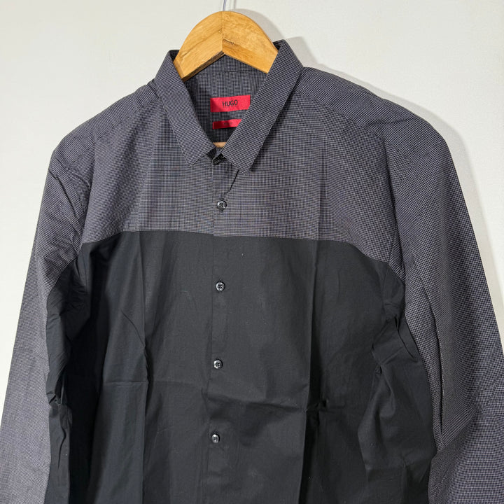 HUGO BOSS SLIM FIT COTTON SHIRT