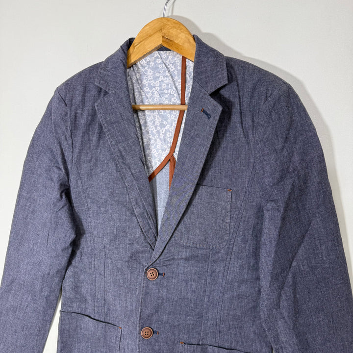 DEVRED EXTRA SLIM FIT COTTON BLAZER JACKET